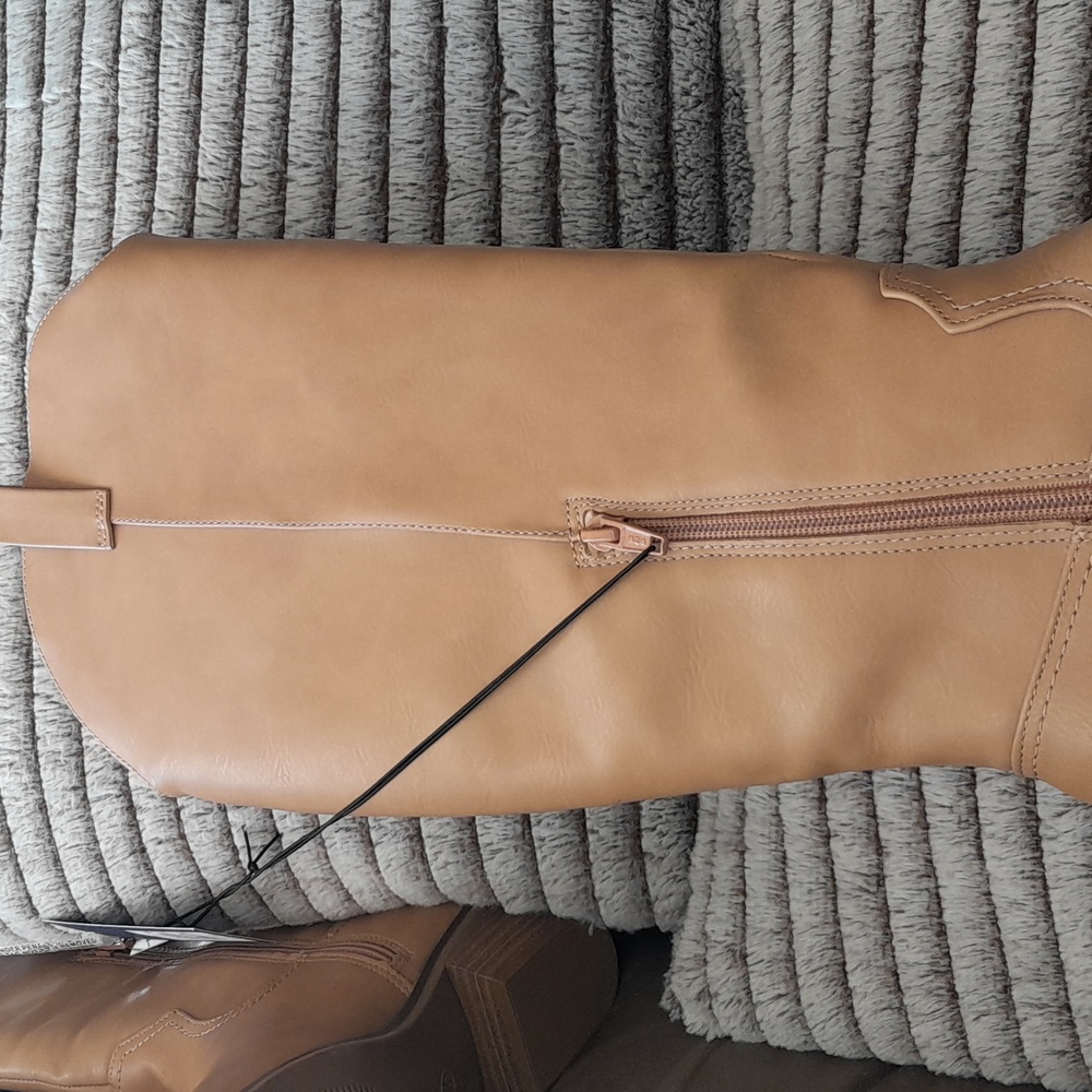 Universal Thread Tan Knee-High Boots - Picture 6 of 11